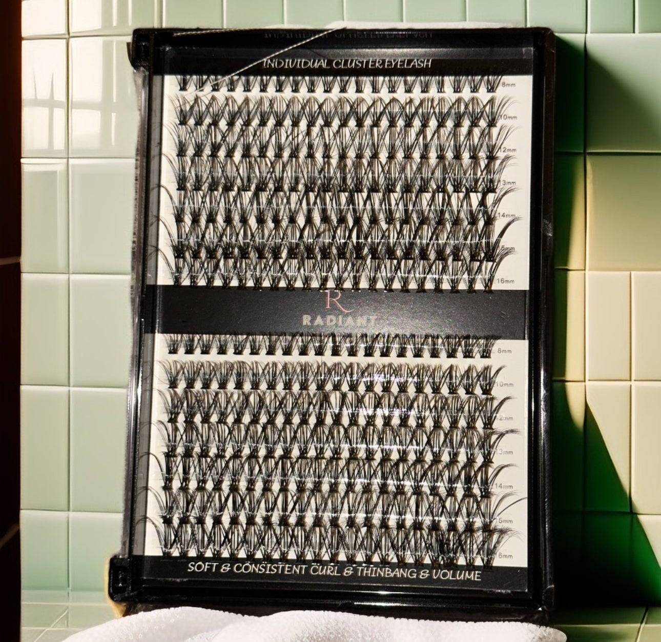 Radiant by Jackie DIY Cluster eyelashes extension kit